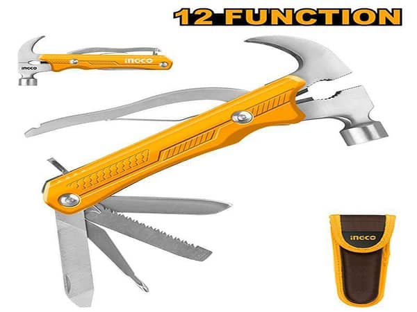 INGCO HMFH0121 Multi-Function Hammer with 12 Tools