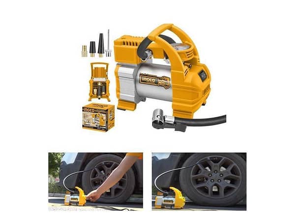 Ingco Auto Car Portable Air Compressor 140psi AAC1408