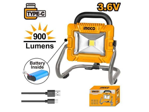 Ingco Lithium-Ion Work Lamp HRLF4415