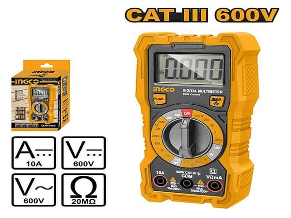 INGCO Digital Multimeter Model DM200