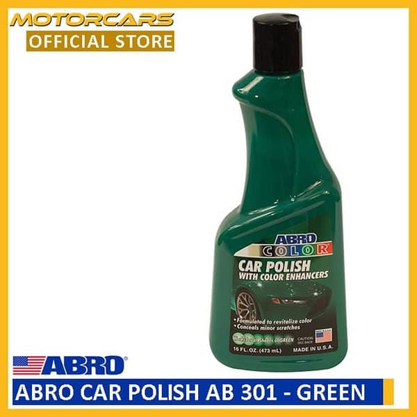 Abro AB-301 Green Car Polish - Made in USA