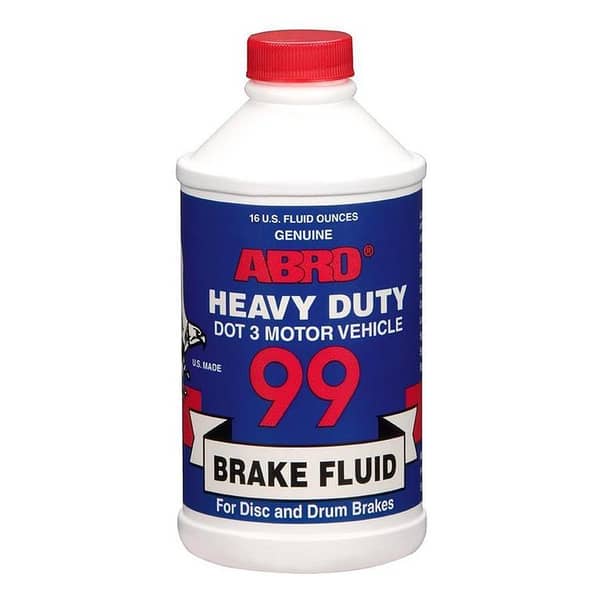 ABRO DOT 3 Brake Fluid - 485 ml for Automotive Use