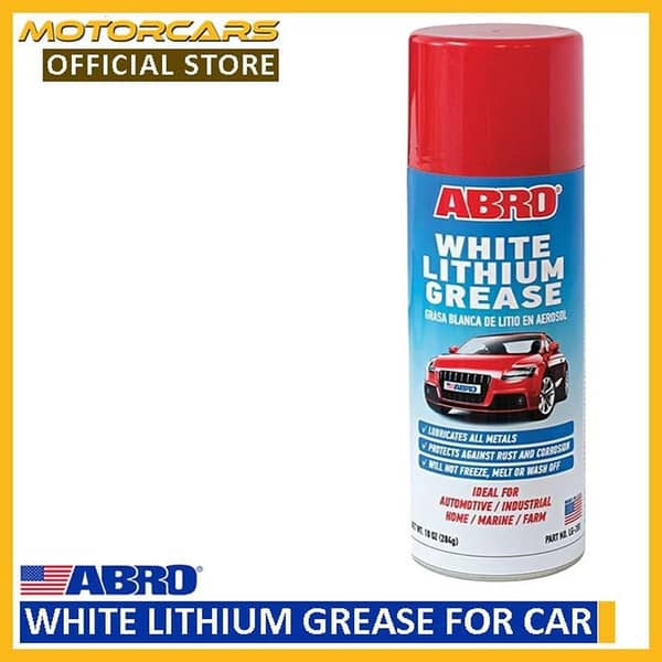 ABRO WHITE LITHIUM GREASE for car - Abro Made in USA
