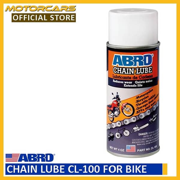 Abro Chain Lube CL-100 for BIKE (Motorcycles & Bicycle)