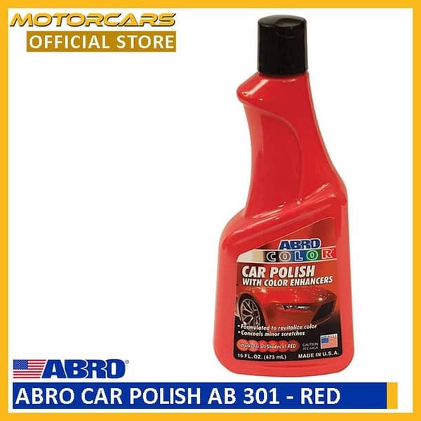 Abro AB-301 Red Car Polish - Made in USA