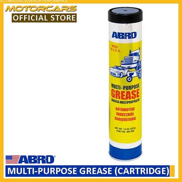 ABRO Multi-Purpose Grease Cartridge - Made in the USA for Automotive and Industrial Use