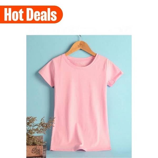 Jack Beos Women's Pink Cotton T-Shirt