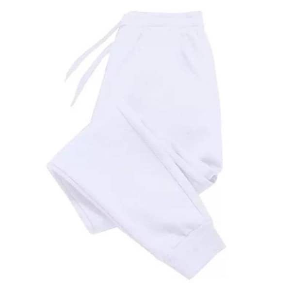 Jack Beos White Fleece Trouser For Women 17092022