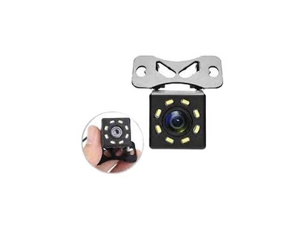 Universal High Definition Rear View Color Camera with 8 LED Night Vision - Clear & Safe Reversing