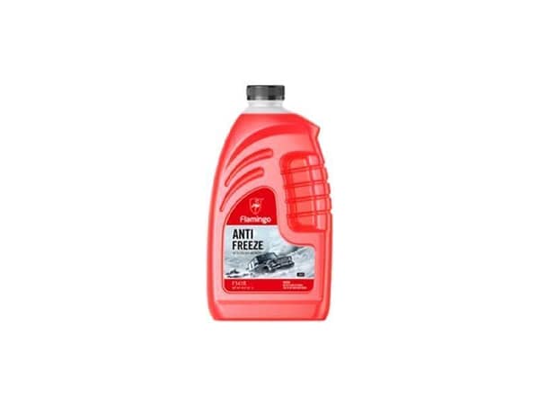 Flamingo Red Anti-Freeze Coolant -25°C, 1 Liter – Superior Engine Protection