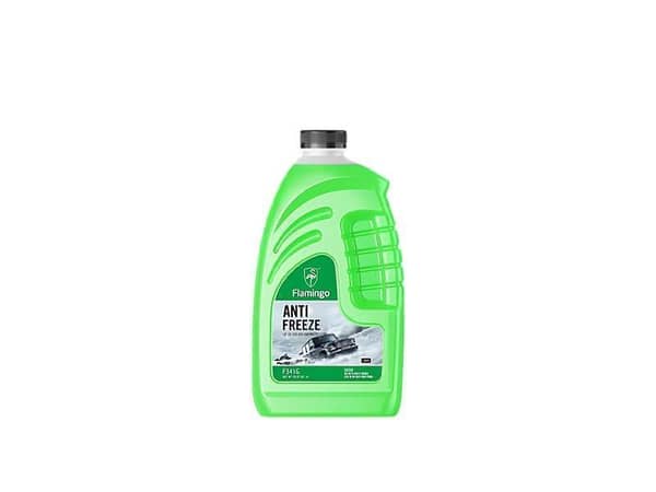 Flamingo Green Anti-Freeze Coolant -25°C, 1 Liter – Superior Engine Protection