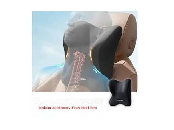 Medium Memory Foam Neck Pillow for Ergonomic Support and Comfort