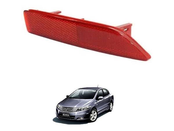 Rear Bumper Reflector Set for Honda City 2014-2021 - 2 Pieces