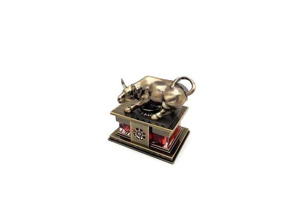 Bull Car Dashboard Perfume Air Freshener - Long-Lasting Fragrance | Stylish & Compact Design for Car