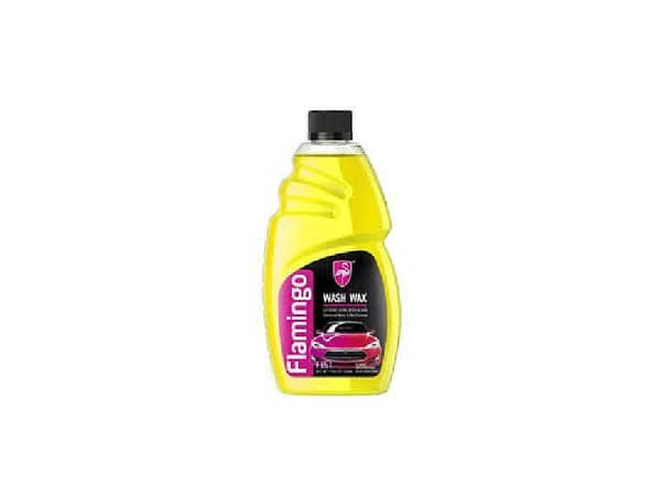 Flamingo 500ml Wash & Wax – 2-in-1 Car Shampoo and Polish Solution