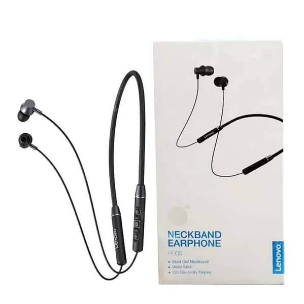 Neckband Wearble Handset Bluetooth Good Sound Earphone HE05