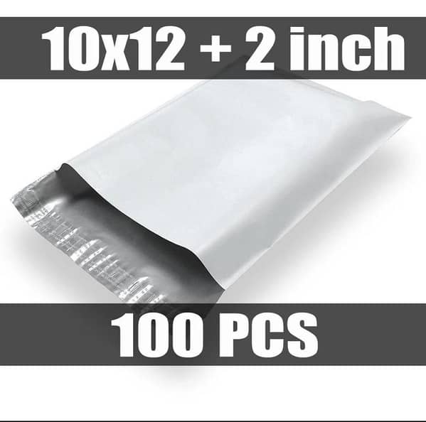 Medium Courier Flyer Bags With Address Pocket 10 X 12 Inches