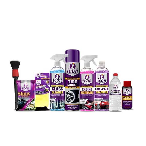 Icon Plus 8-in-1 Bike Care Kit