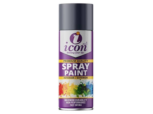 Icon Plus Spray Paint 300ml - Medium Grey