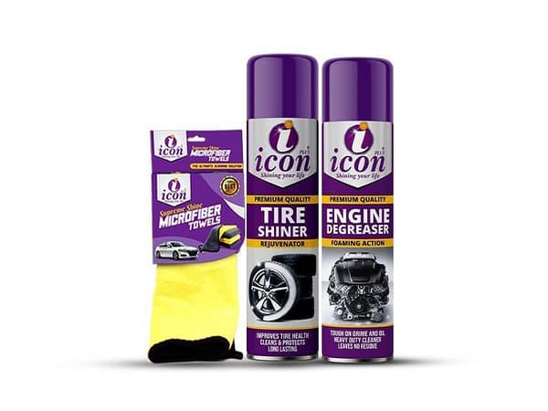 Icon Plus Eco-Friendly Cleaning Bundle - Set of 4