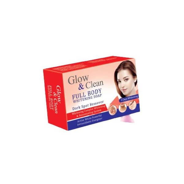 Glow & Clean 150g Full Body Whitening Soap for Dark Spot Removal