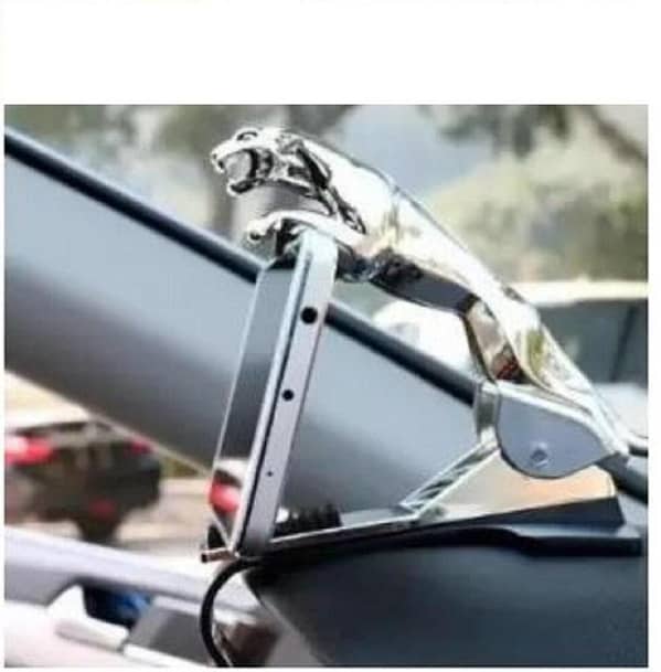 Jaguar Phone Holder: 360° Mount High Quality -ABS Plastic Mobile Holder -Car Mount Mobile Holder