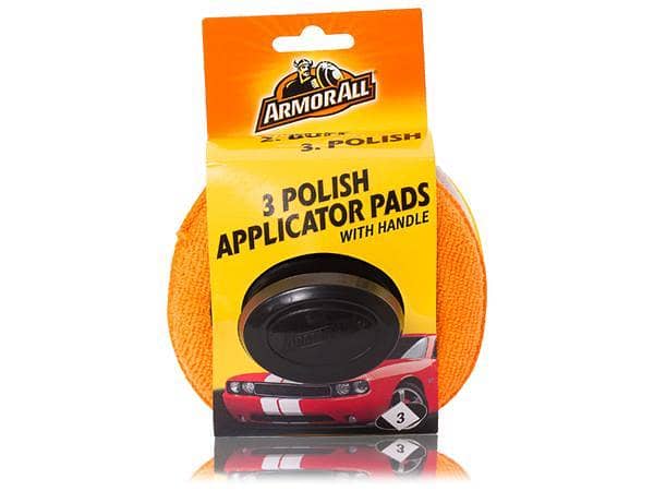 Armorall 3 Polish Applicator Pads With Handle