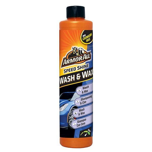 ARMORALL Wash and Wax: Clean and Shine Your Vehicle in One Simple Step