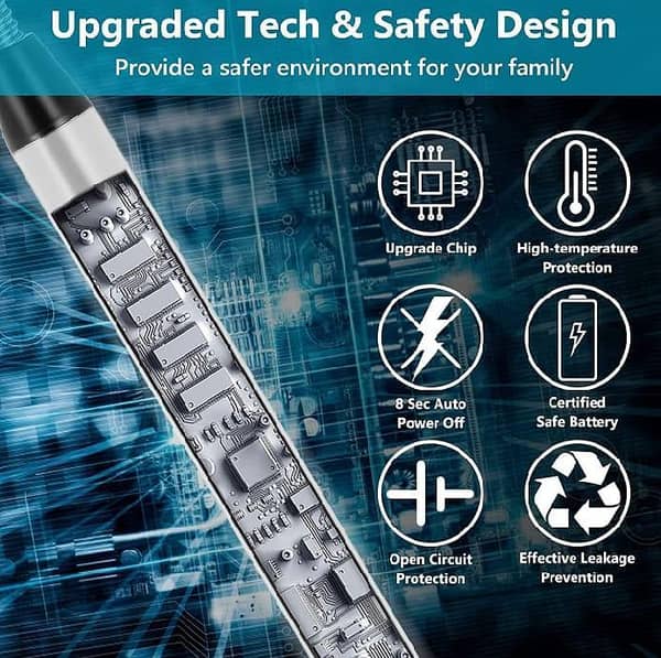 Toolsen Electric Lighter,Candle Lighter,Rechargeable Arc Lighter With LED Display,Long Flexible Neck USB Lighter For Light Candles Gas Stoves Camping BBQ US Dealz Rechargeable Electric Lighters, TYPE-C Long Lighter Use Plasma Arc To Light Candle