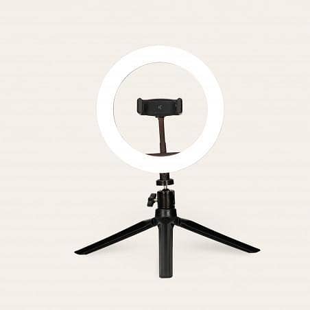 KSIX High Quality Ring Light 20cm With Tripod Stand.