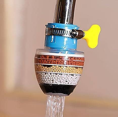 Stone Faucet With Clip Activated Carbon Faucet Water Filters Home Kitchen Faucet Tap Water|Tap filter Multilayer|Clean Purifier Filter Cartridge