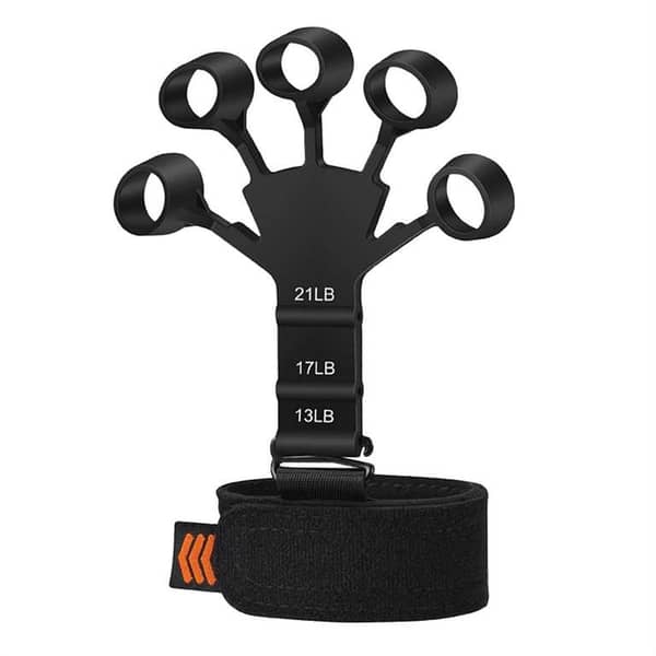 High Quality Finger Gripper Finger Exerciser Guitar Finger Exerciser 6 Resistant Levels Recovery Physical Tools Hand Strengthener For Patient