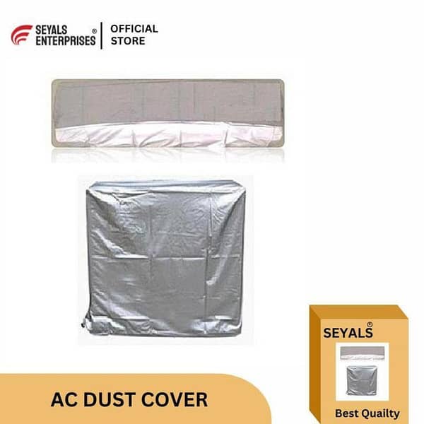 SEYALS 1Ton DC Inverter AC Dust Cover For Indoor & Outdoor Unit 1Ton Good Parachute Quality Air Conditioner Waterproof dust Cover