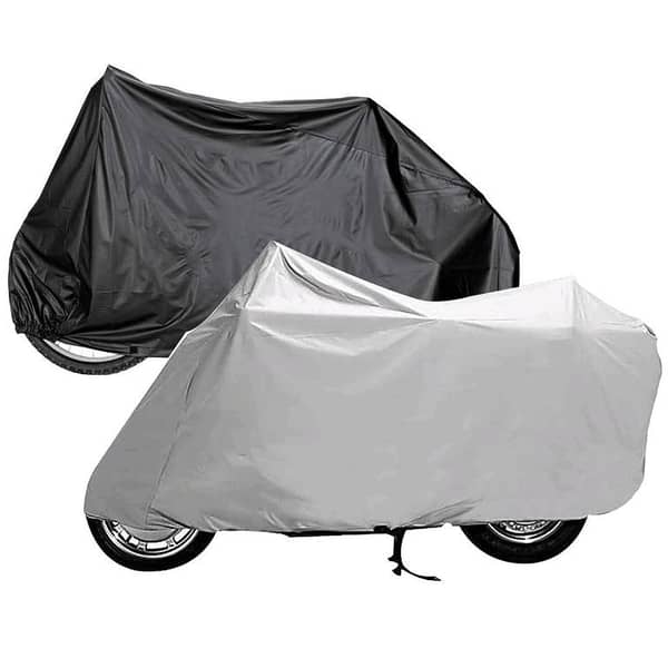 Full Size Motorcycle Motorbike 70 - 125cc Bike Cover Dust Proof Top Parking Cover