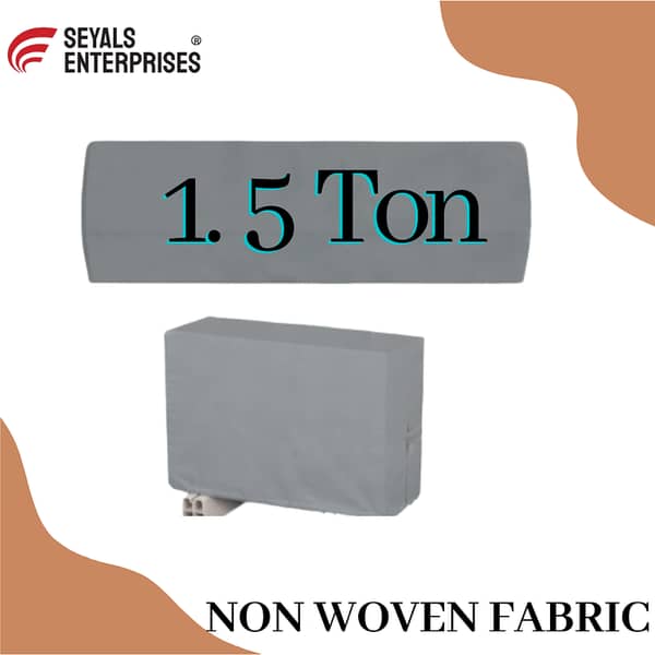 SEYALS 1.5 DC Inverter AC Dust Cover For Indoor & Outdoor Unit 1.5 ton Good  Quality Air Conditioner Only dust Cover