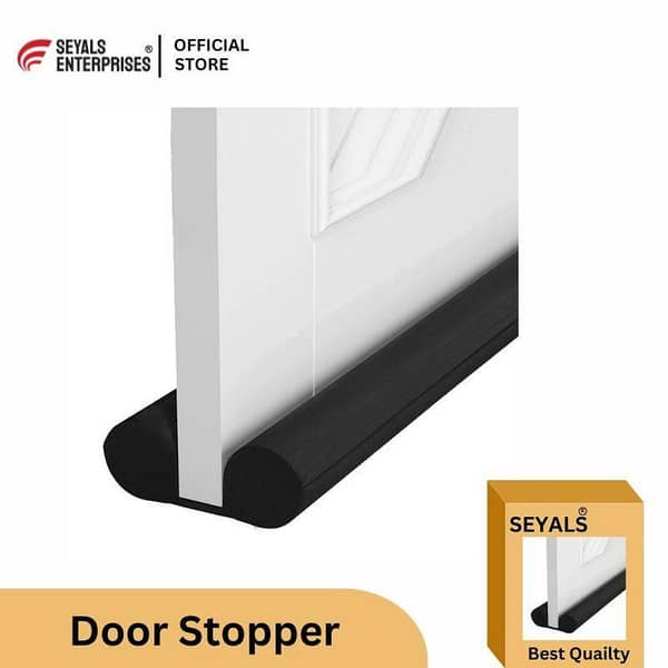SEYALS Special Door Dust Stopper - Door Draft - Insect / Air Stopper - Under Door Bottom Seal - Twin Draft Guard For Door and Window