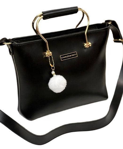 Charles & Kaiteh Stylish & Functional Ladies' Shoulder Bag – Navy Blue