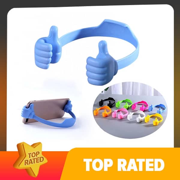 OK Stand Mobile Phone Thumb Stand Universal Desktop Stand Fixed Lazy Creative Stand Adjustable Plastic Hand Holder for iPhone