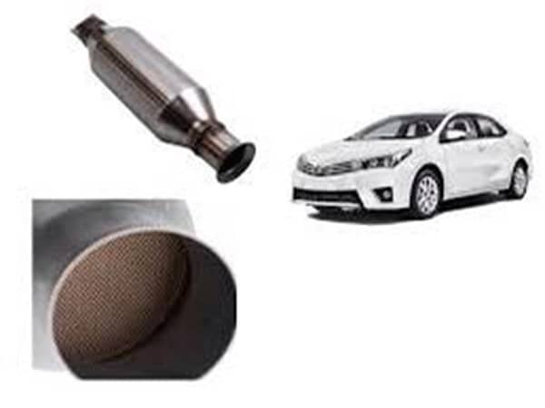 Toyota Corolla 2014-2017 Single Pipe Catalytic Converter