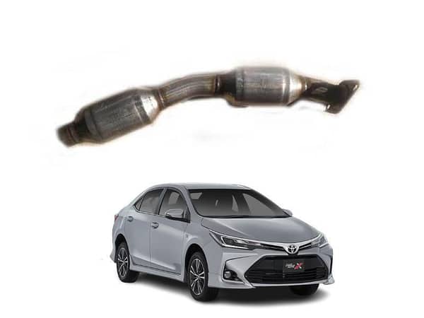 2023 Toyota Corolla X 2-Piece Catalytic Converter for Enhanced Emissions Control