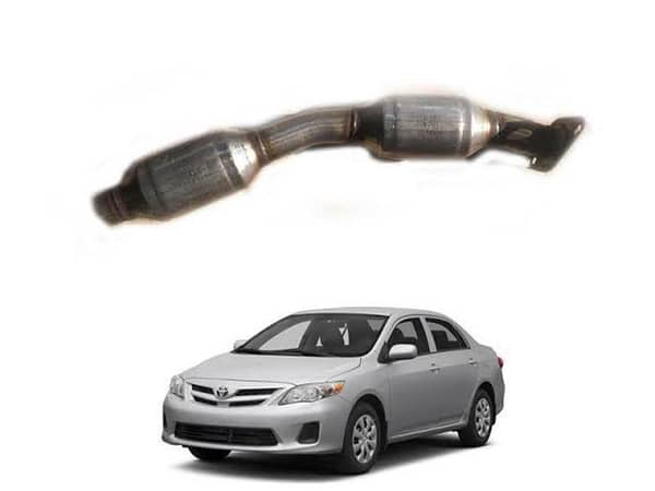 Toyota Corolla Xli 2009-2013 2 Piece Catalytic Converter