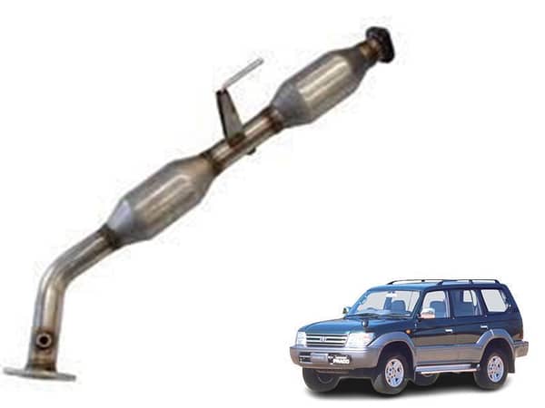 Catalytic Converter for Toyota Prado Models from 1996 to 2002