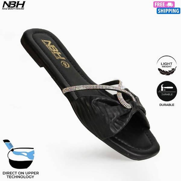 NBH Women's Slippers - Non-Slip Lightweight Chappal - Comfortable Sleepers for Women and Girls - Ideal for Daily Wear and Gifting