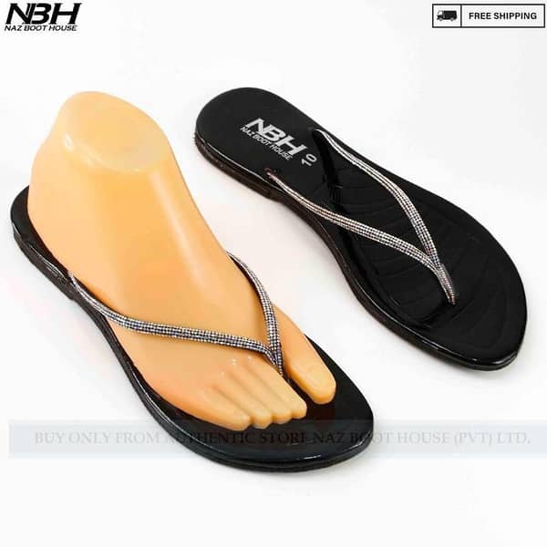 Girls' V-Shaped Sandals - Comfortable Flat Slippers for Women - Casual House Chappal - Perfect Gift Options for Girls
