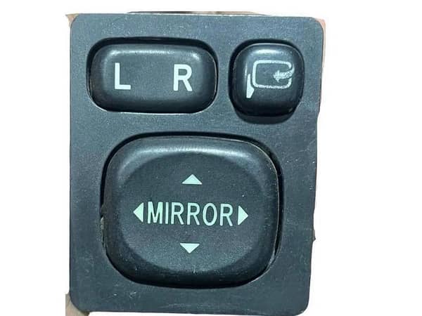 Toyota Illuminated Retractable Button for Rear View Mirror Adjustor