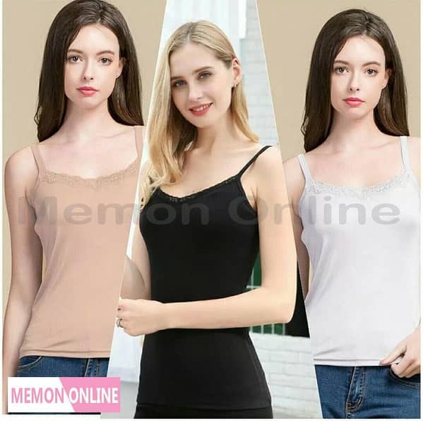 Pack of 3 - Camisole For Girls Camisole Set Camisole For Women Camisole Shameez For Women Camisole / Shameez For Girls Age Between 11 - 18 Years