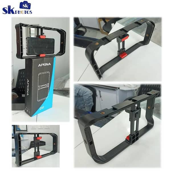 Apkina DS1 Smartphone Video Handle Filmmaking Stabilizer Case Vloging Kit