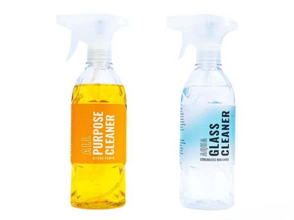 Elixir 2 in 1 Cleaner bundle Glass Cleaner and Citrus APC