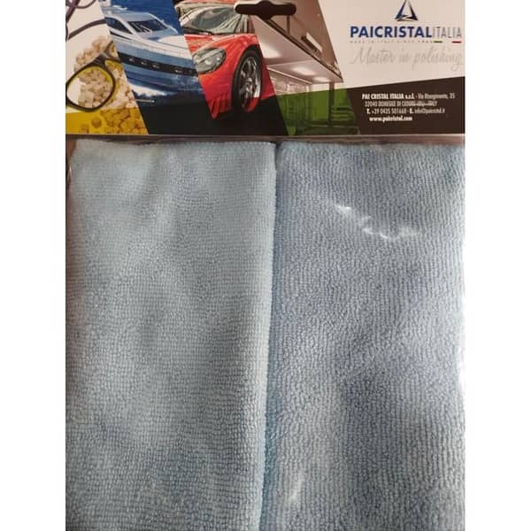 SILKY TECH Microfiber Towel Set (2 Pack) - 40x40cm for Cleaning and Drying