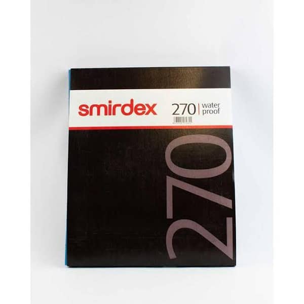 Smirdex 270 Waterproof Abrasive Sheets P-1000 (Pack of 50) made in Greece EU